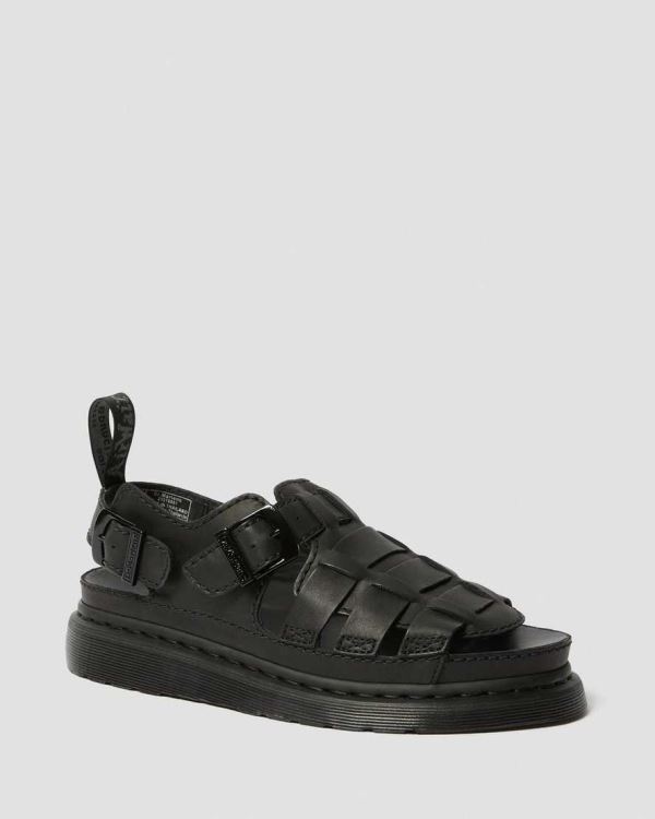 Sandalias Dr Martens 8092 Mono Cuero Fisherman Para Hombre DR0217N